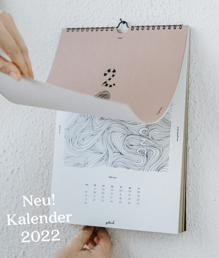 Illustrierter Kalender von gschtrub bei House of Klunkar.